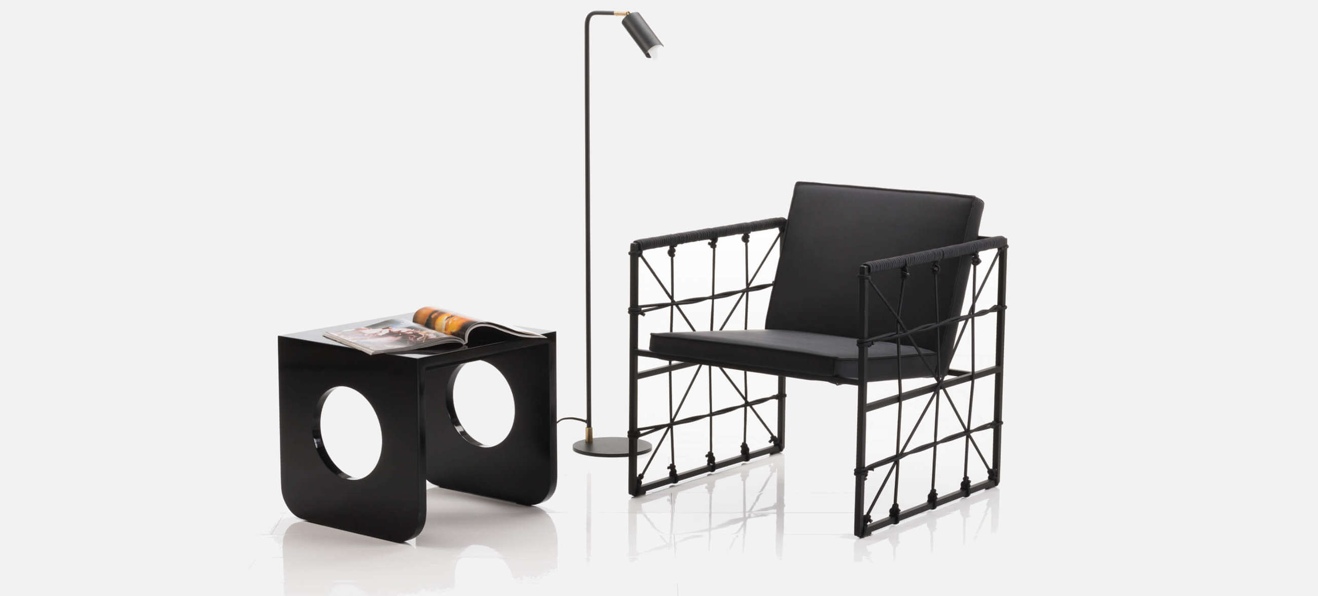 sessel grace metal bungee cross bruehl