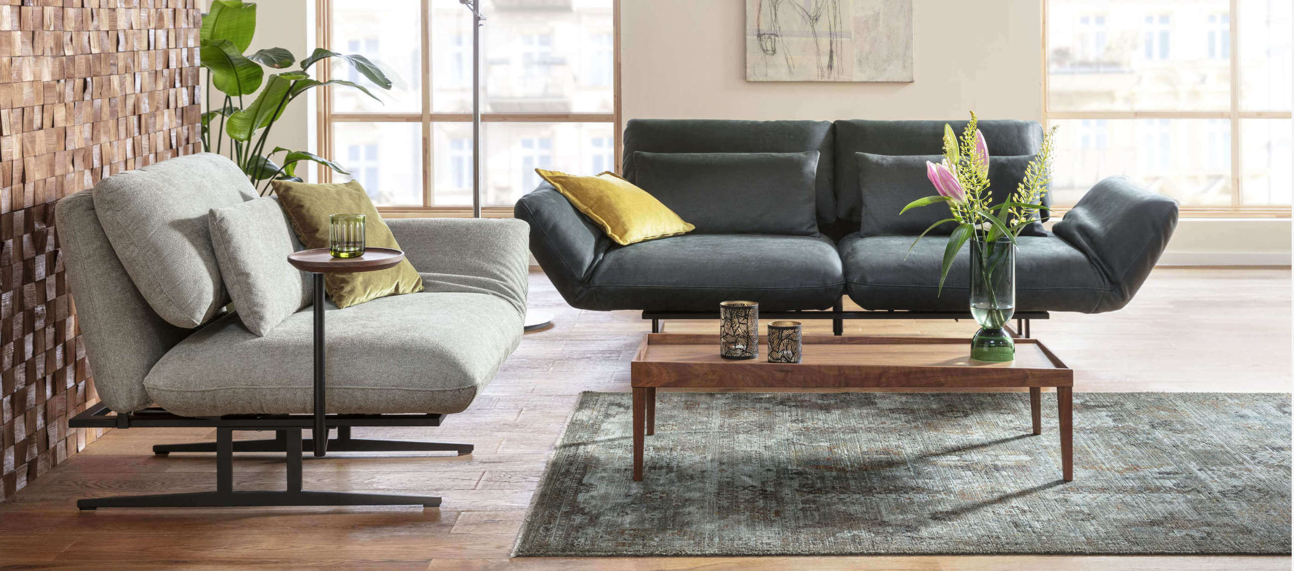 Funktionssofa Messina von Signet. 