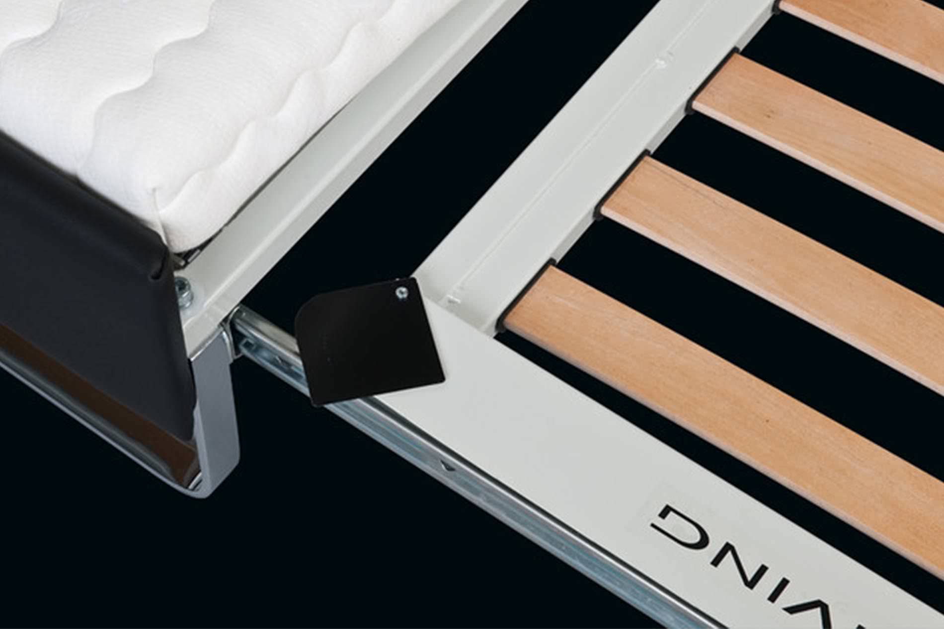 Der hochwertige Swiss Plus Lattenrost in der Bed for Living Schlafsofa Serie. Swiss Plus Bed for Living Schlafsofa Lattenrost Schweiz