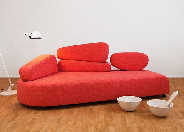 Brühl Mosspink Schlafsofa