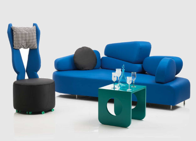 Sofa Schlafsofa Mosspink Bruehl Sessel libellule