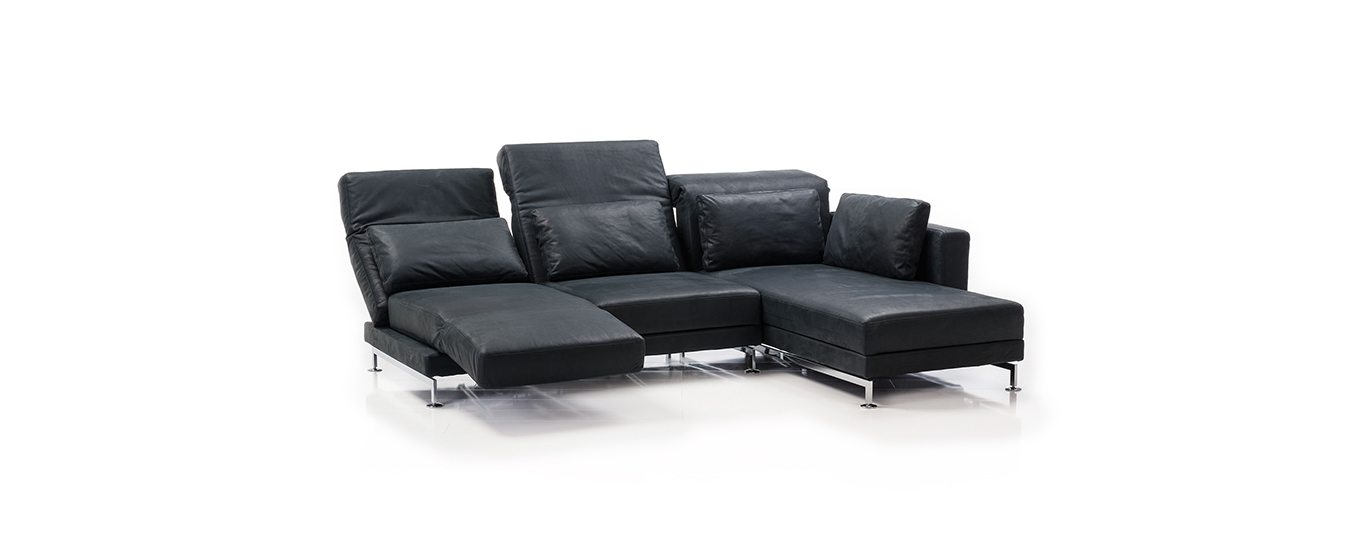 Moule Ecksofa Brühl Leder Funktion