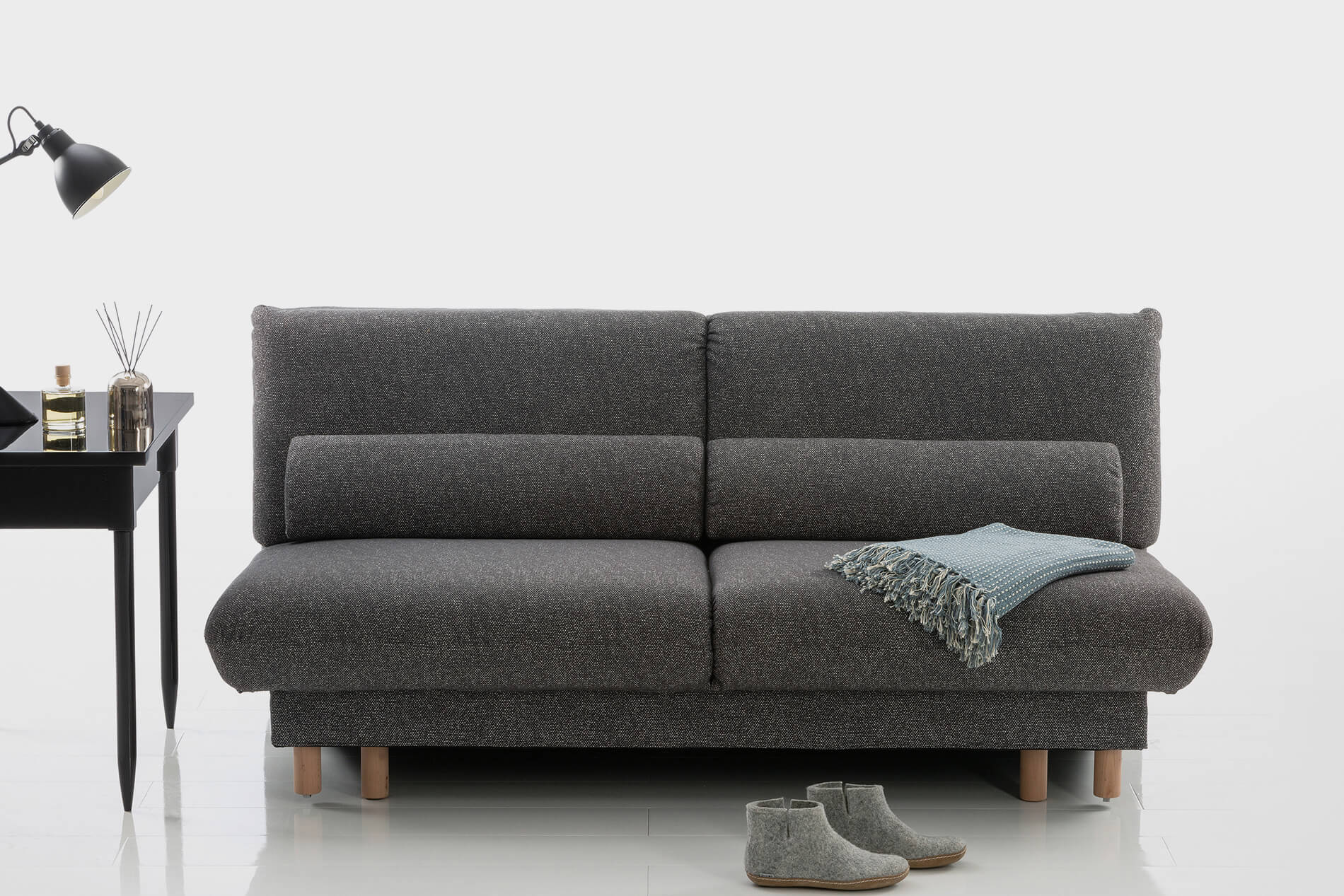 schlafsofa quint deluxe brühl grau