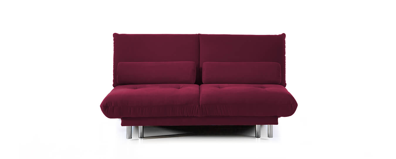 Schlafsofa Stoff violett Quint Brühl