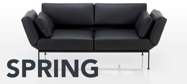 Das Funktionsofa Roro von Brühl in der Variante spring. sofa roro spring brühl funktionssofa