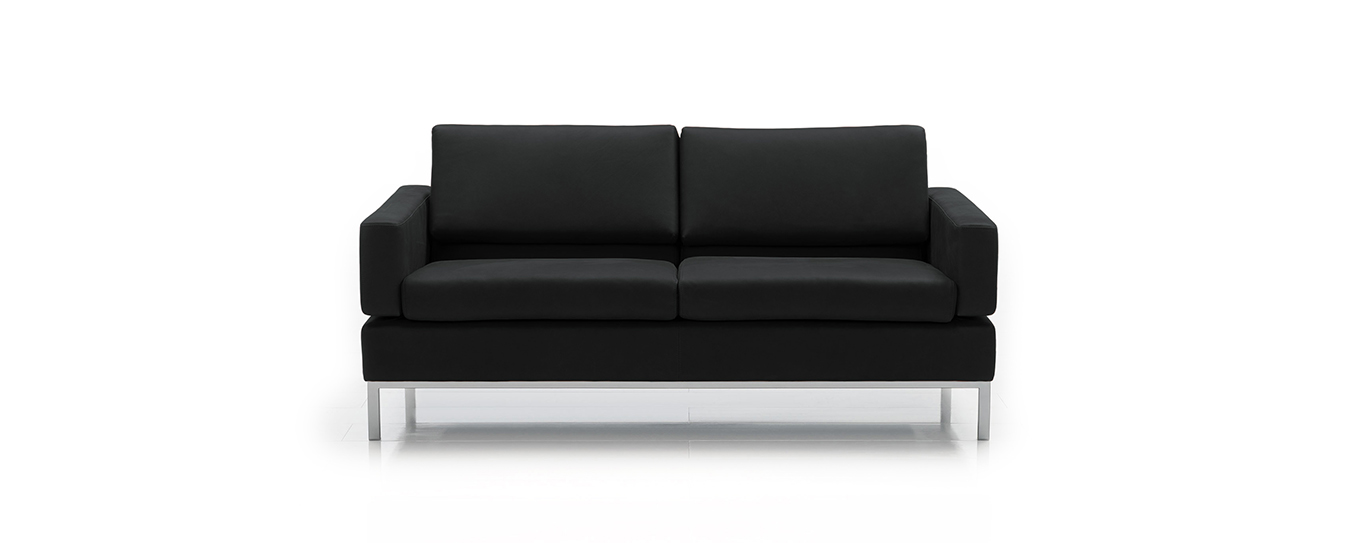 Brühl Sofa Tomo Leder Oliva