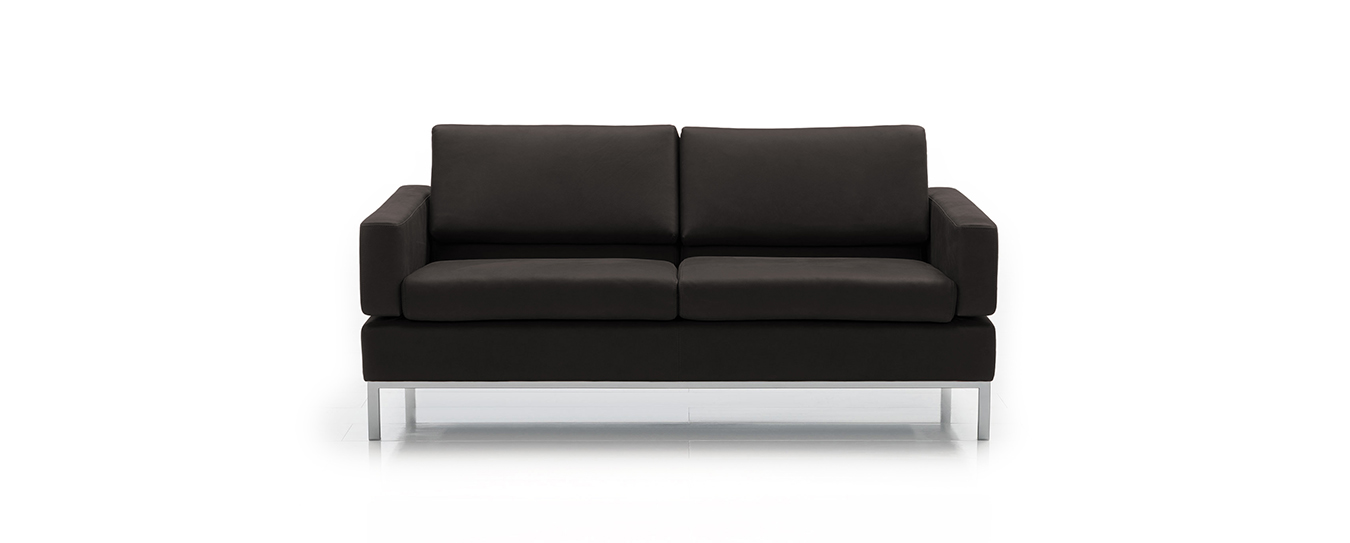 Brühl Sofa Tomo Leder Oliva