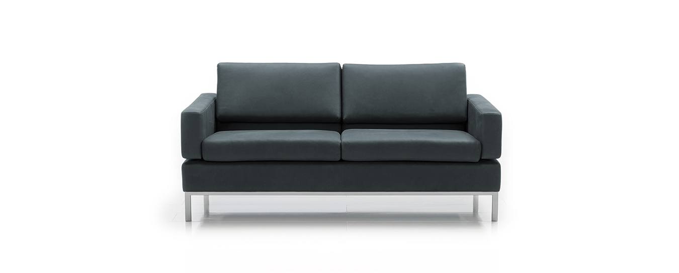 Brühl Sofa Tomo Leder Oliva