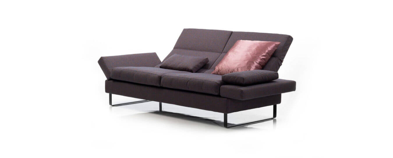 Sofa Tomo Soft Brühl Metallkufen