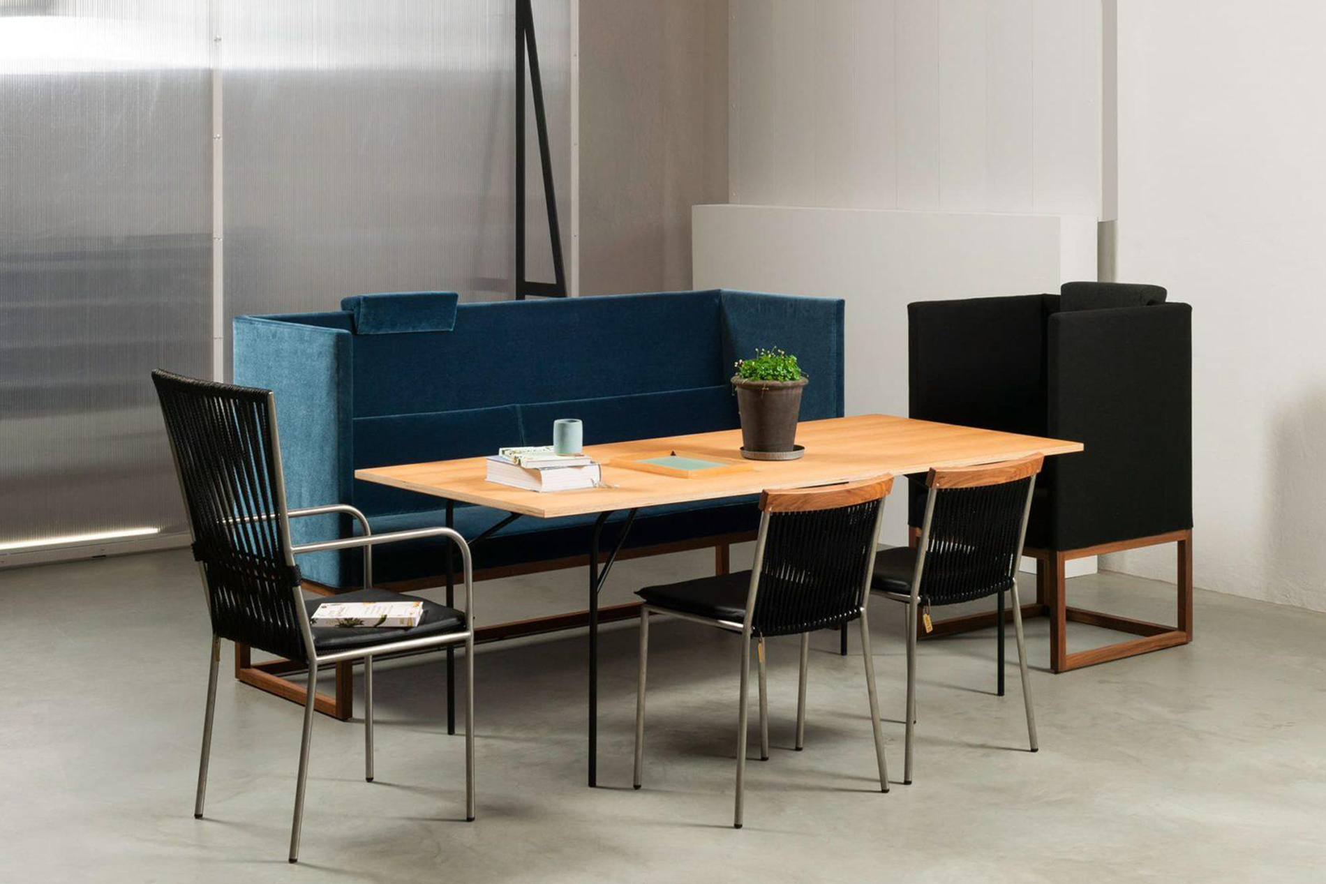 Bank und Sessel Belami von Brühl. bank wohnbank belami brühl