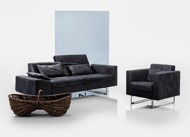 Funktion Sofa Sessel Embrace Leder