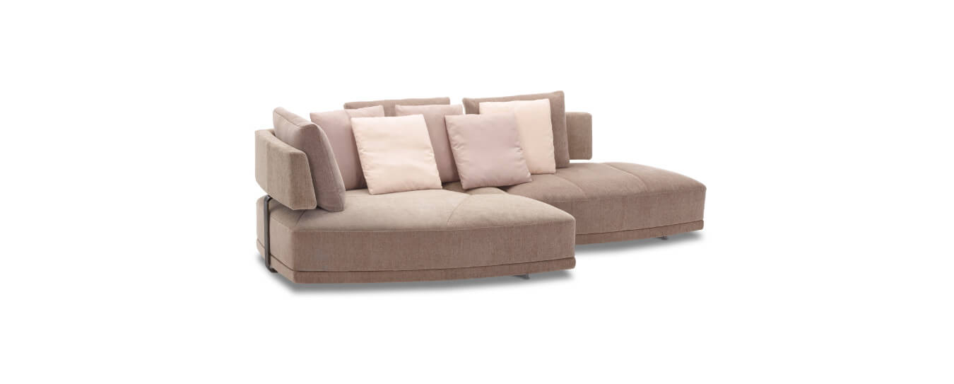 Sofa Jori Wing Divanbase Ecksofa Schlafsofa