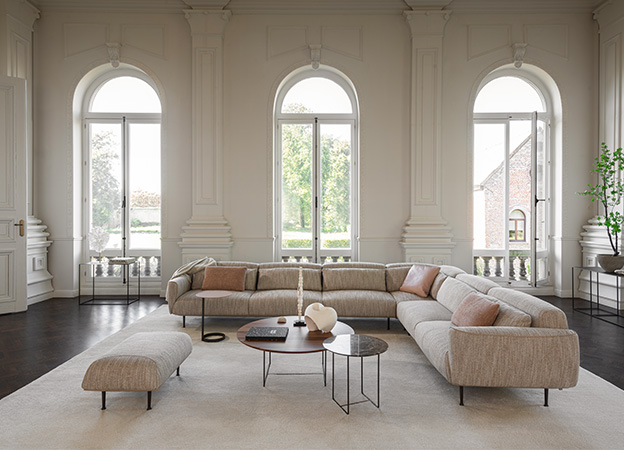 ecksofa eden jori stoff leder