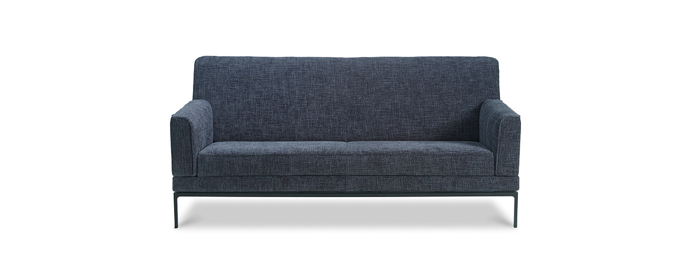 Sofa Glove Pure Jori Stoff blau