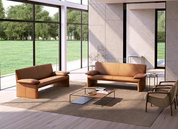 sofa linea jori leder