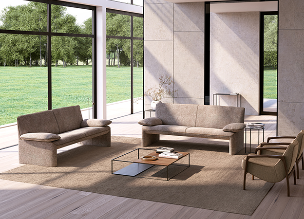 Sofa linea jori stoff