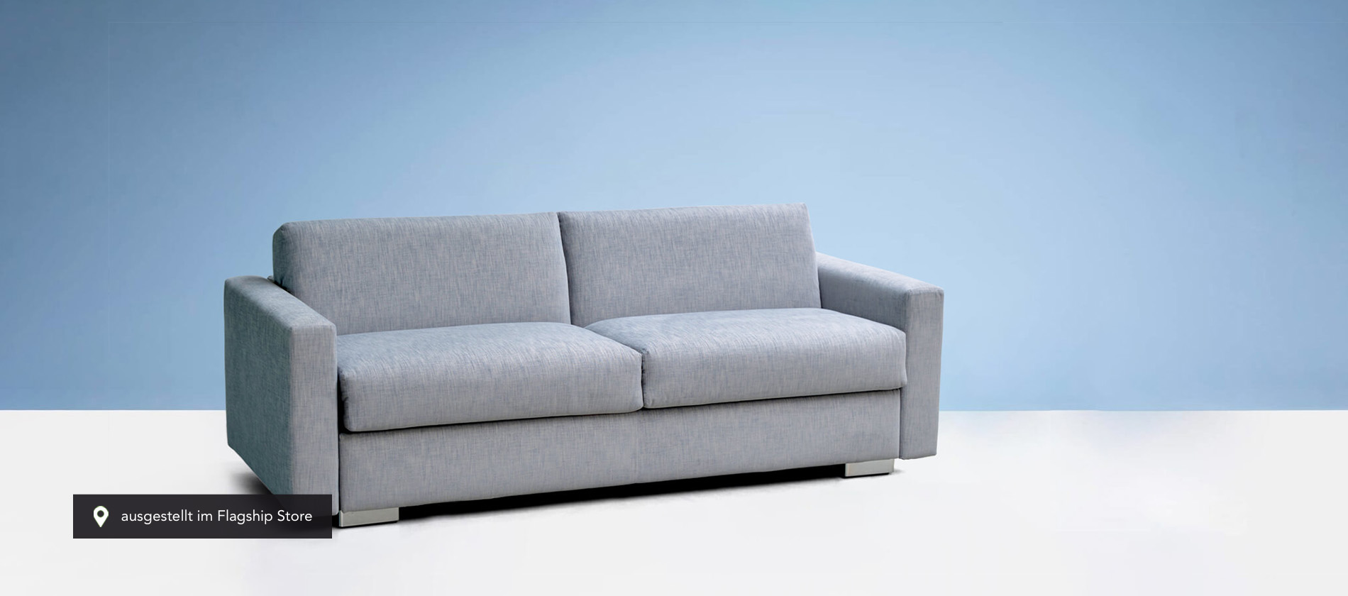 Das Schlafsofa Lario von Pol74 mit integrierter Matratze. Bettsofa schlafsofa lario pol74 matratze