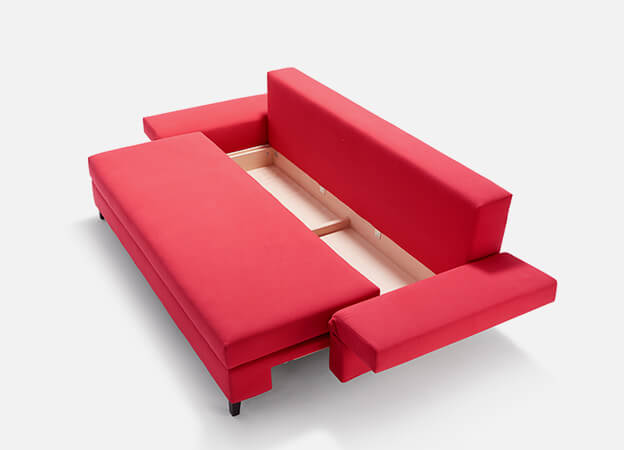 Schlafsofa Sofa Good Life Signet Bettkasten