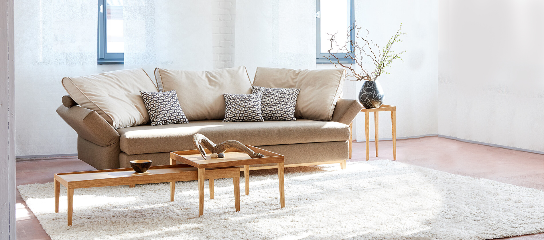 Schlafsofa Sofa Good Life XXL Signet