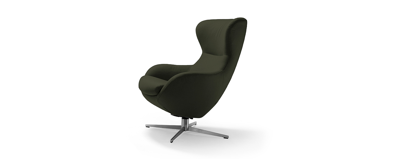 Sessel Jester Signet Stoff Lana grün