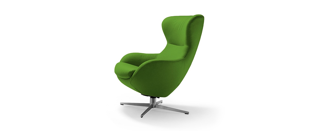 Sessel Jester Signet Stoff Lana moos