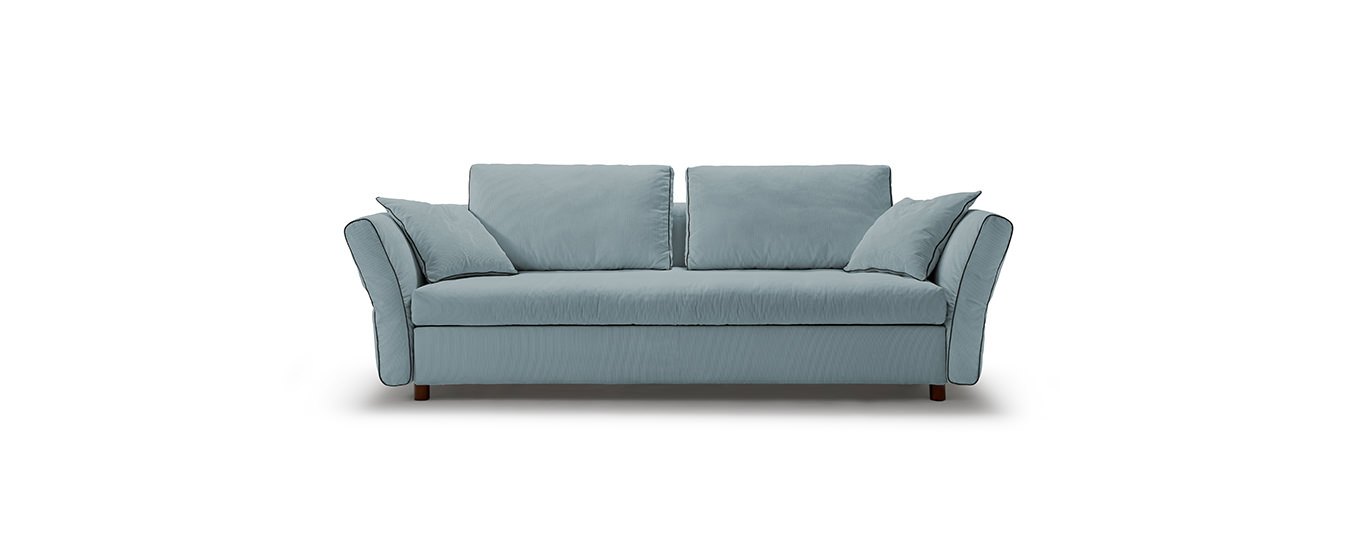 Signet Levi Schlafsofa Solero Aqua