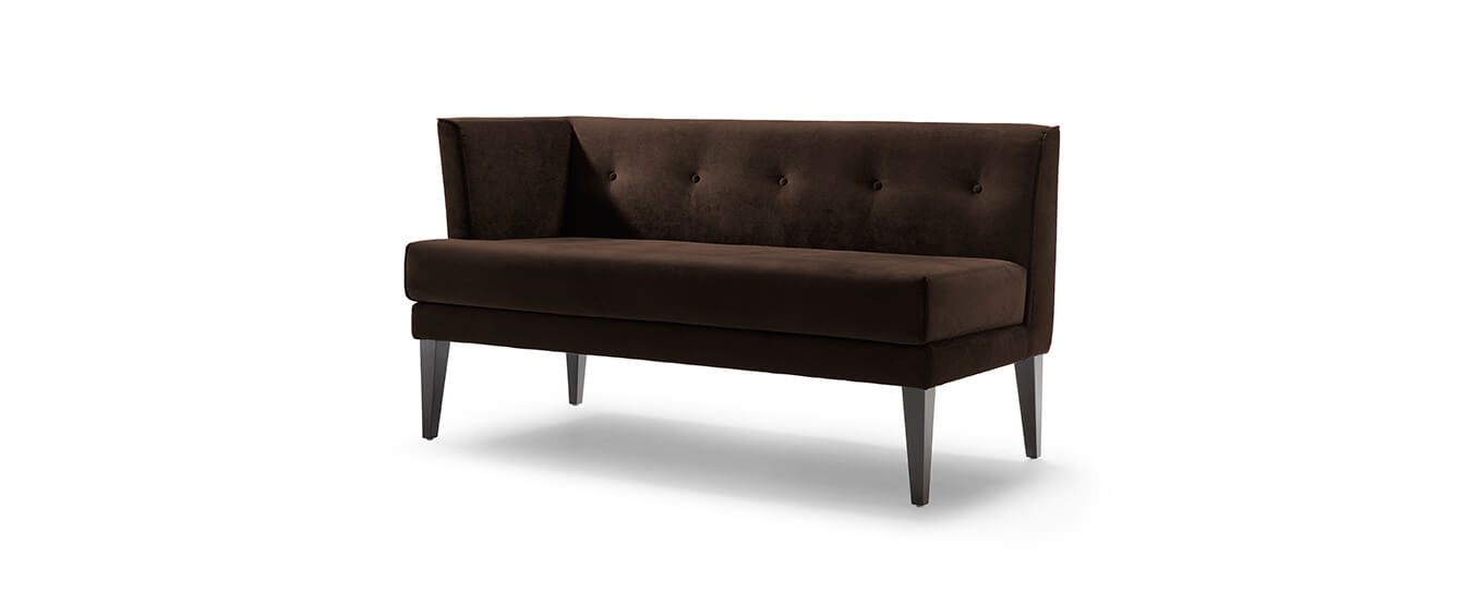 Hier sehen Sie die Sitzbank Smilla von Signet. Sitzbank Bank Smilla Stoff Signet