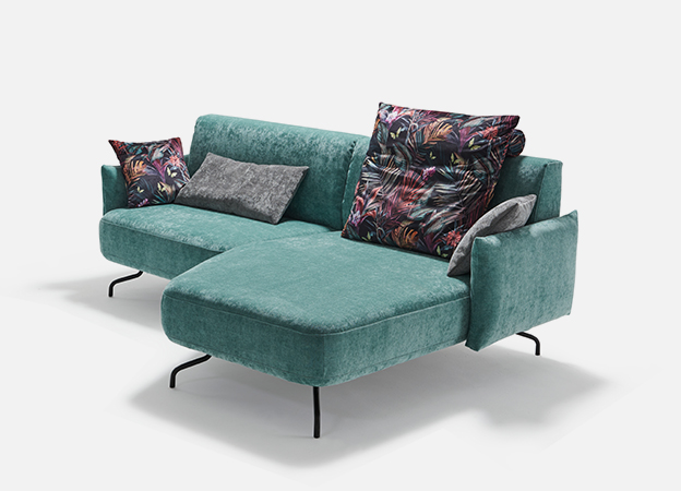 Das kleine Ecksofa Taormina von Signet. Sofa Ecksofa Taormine Signet klein