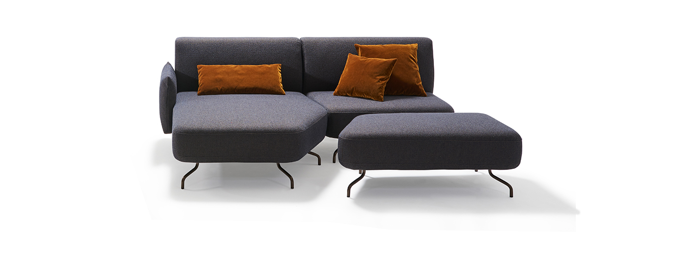 Das modulare Sofa Taormina von Signet. Sofa Ecksofa Taormina Signet
