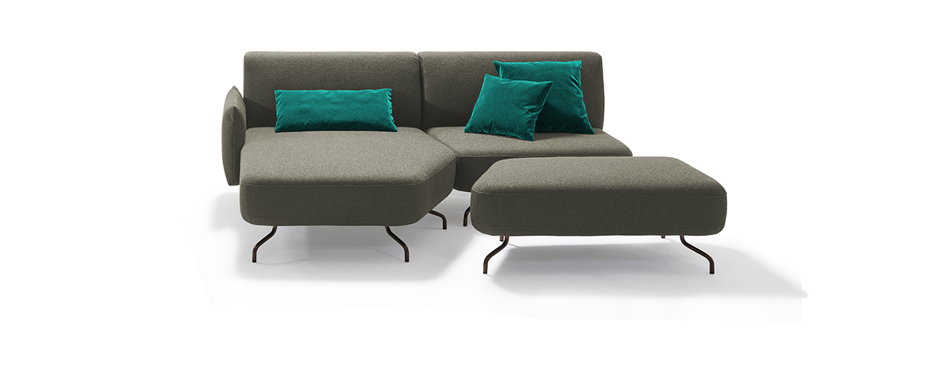 Das Ecksofa Taormina von Signet. Sofa Ecksofa Taormina Signet