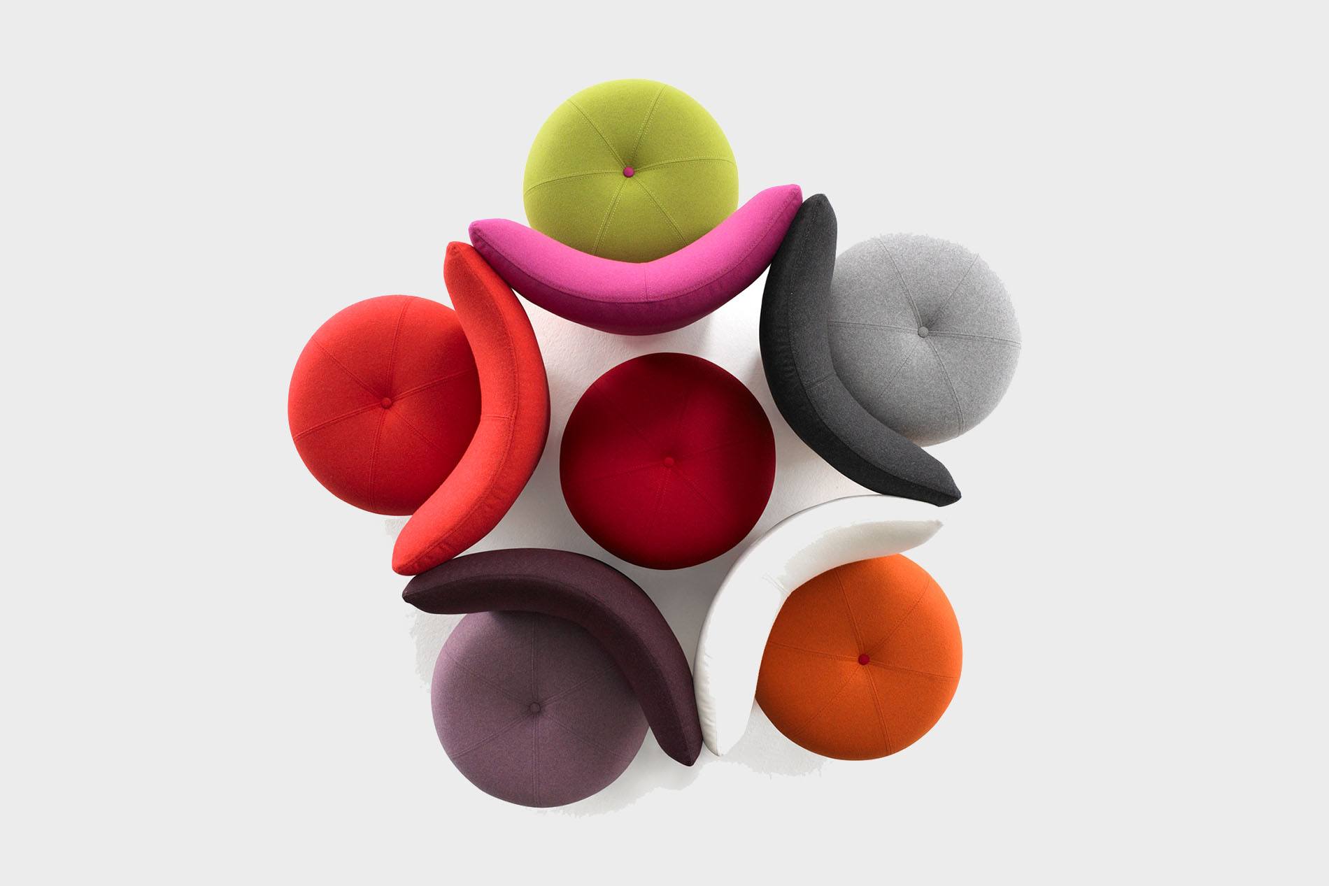 Zapallo Signet Hocker Rückenlehne