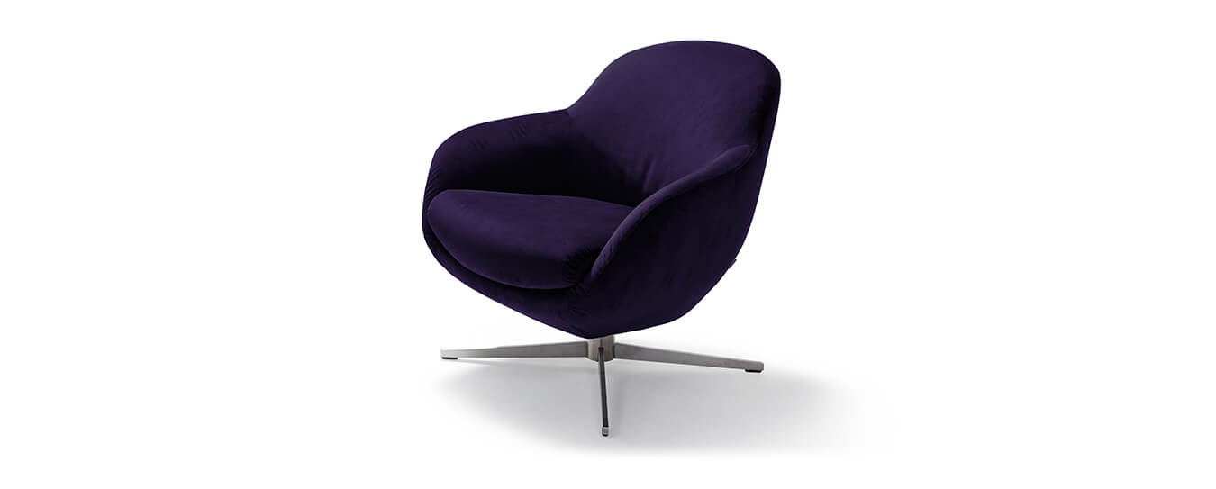 Sessel Jester Club Signet Stoff Milan