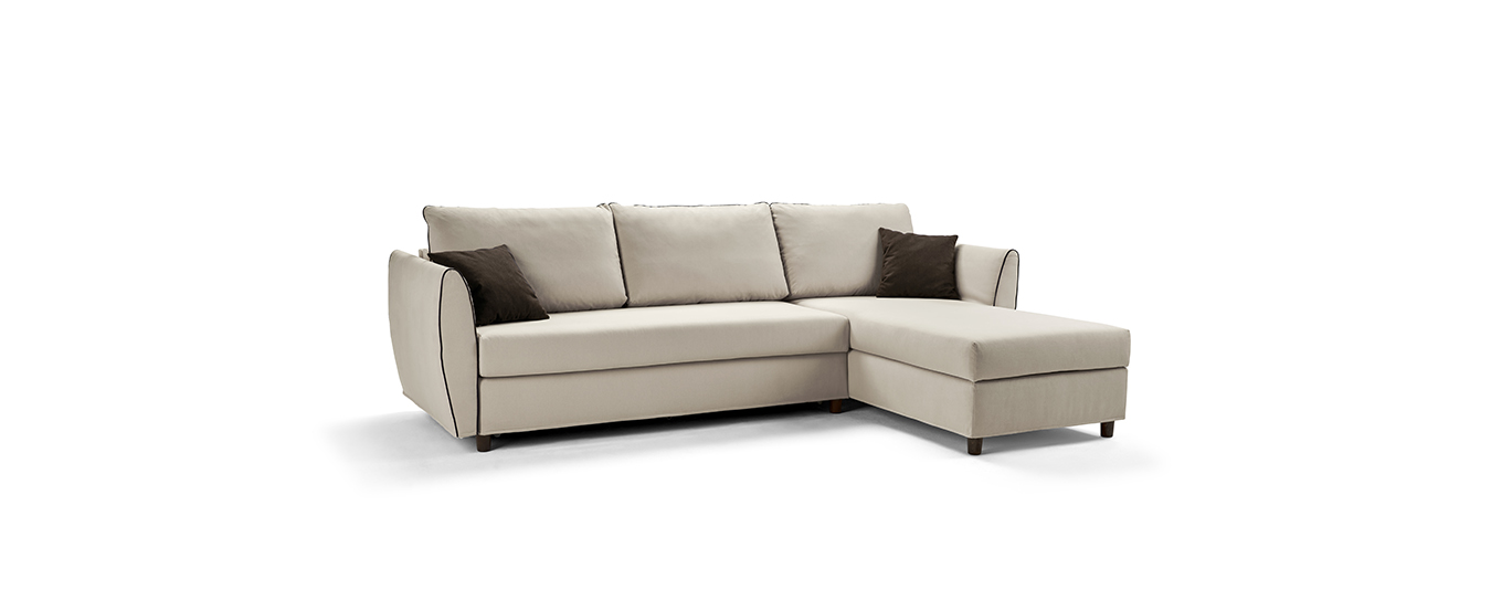 Das Ecksofa Kyoto von Signet mit Armlehnvariante 2 schlafsofa ecksofa kyoto signet