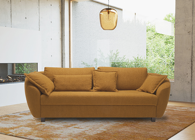 Das Schlafsofa Kyoto von Signet mit der Armlehen Nr.4 schlafsofa kyoto signet