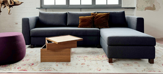 Das Ecksofa Kyoto von Signet mit Schlaffunktion und Armlehne Nr.5 ecksofa schlaffunktion kyoto signet